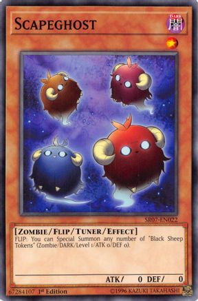 Image of Scapeghost (SR07-EN022) - Structure Deck: Zombie Horde 1st Edition