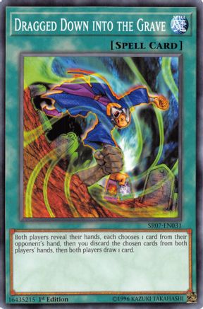 Image of Dragged Down into the Grave (SR07-EN031) - Structure Deck: Zombie Horde 1st Edition