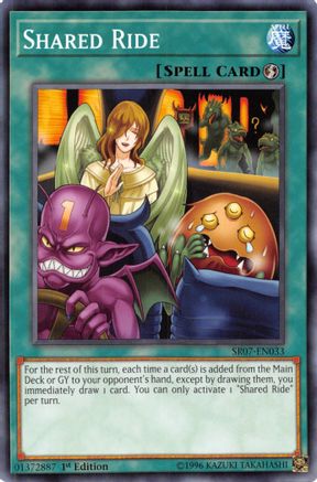 Image of Shared Ride (SR07-EN033) - Structure Deck: Zombie Horde 1st Edition