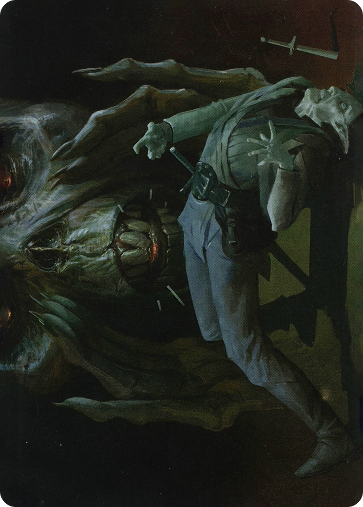 Image of Power Word Kill // Power Word Kill (AAFR-035) - Adventures in the Forgotten Realms Art Series (Borderless) Foil