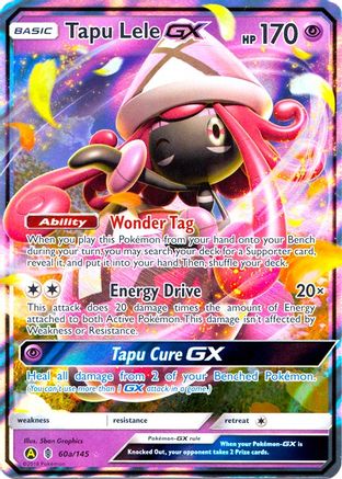 Image of Tapu Lele GX 60a/145  - Holofoil Alternate Art Promos - Promo