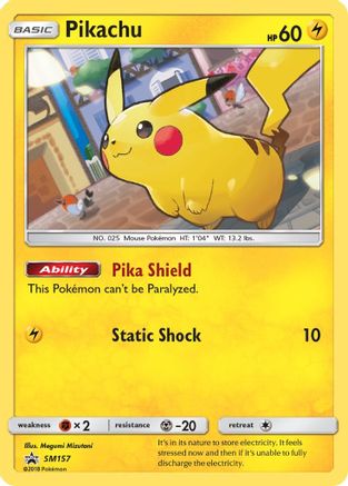 Image of Pikachu SM157  - Holofoil SM Promos - Promo