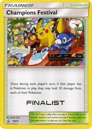 Image of Champions Festival SM78  SM Promos - Promo