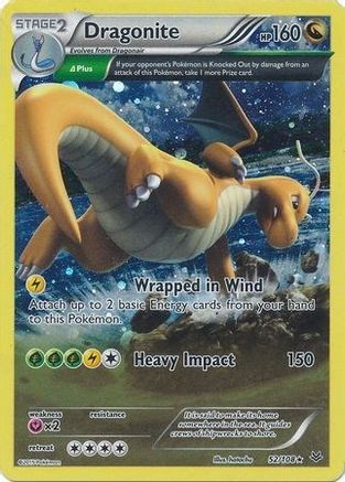 Image of Dragonite (Cosmo Holo) 052  - Holofoil Miscellaneous Cards & Products - Holo Rare