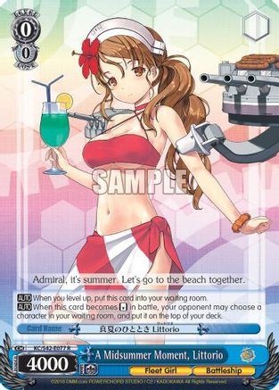 Image of A Midsummer Moment, Littorio (KC/S42-E077 R) - KanColle: Arrival! Reinforcement Fleets from Europe!