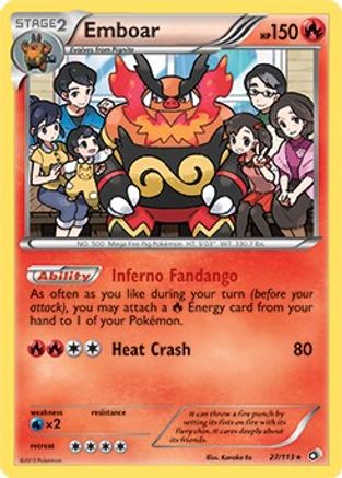 Image of Emboar 027/113  Deck Exclusives - Rare