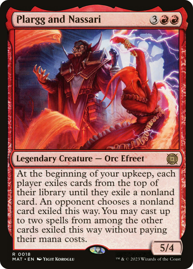 Image of Plargg and Nassari (MAT-018) - March of the Machine: The Aftermath Foil