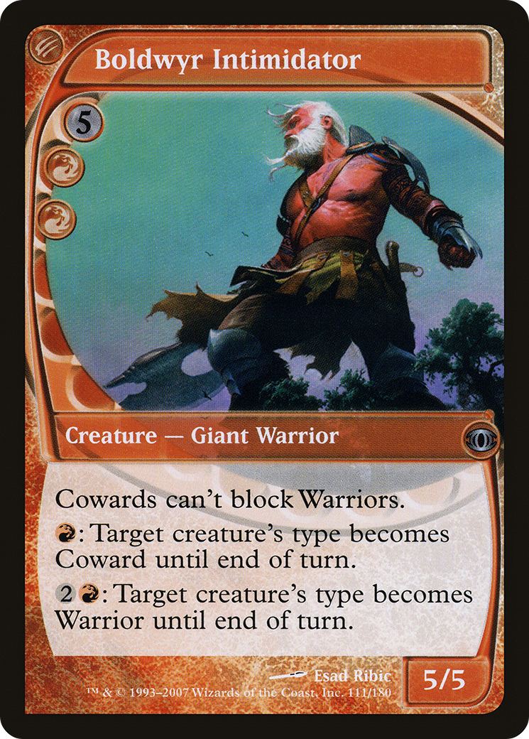 Image of Boldwyr Intimidator (FUT-111) - Future Sight Foil