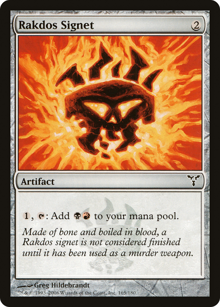 Image of Rakdos Signet (DIS-165) - Dissension