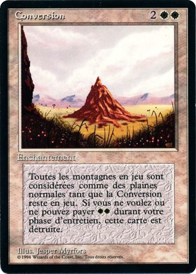 Image of Conversion (FBB-) - Foreign Black Border
