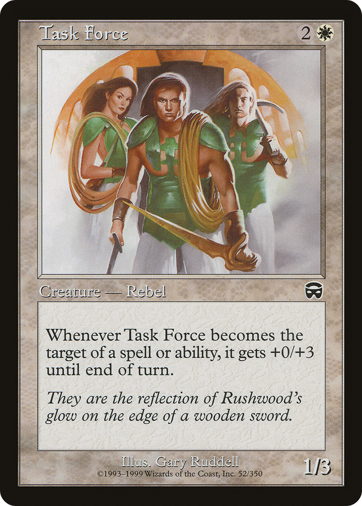 Image of Task Force (MMQ-052) - Mercadian Masques Foil