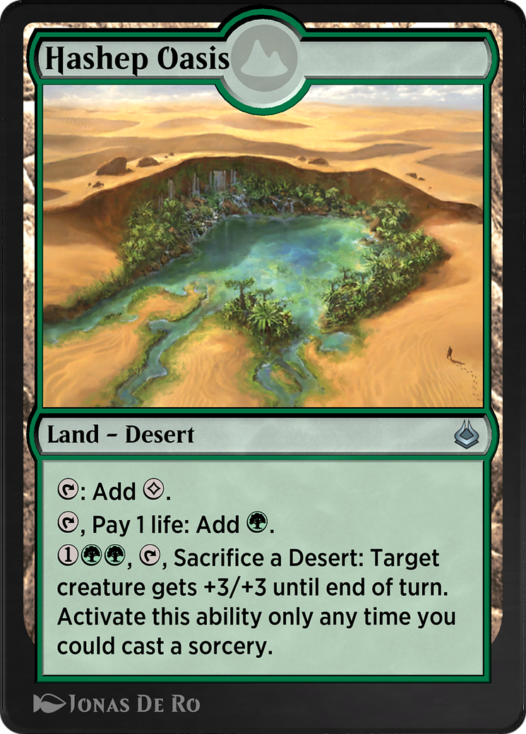 Image of Hashep Oasis (AKR-301) - Amonkhet Remastered