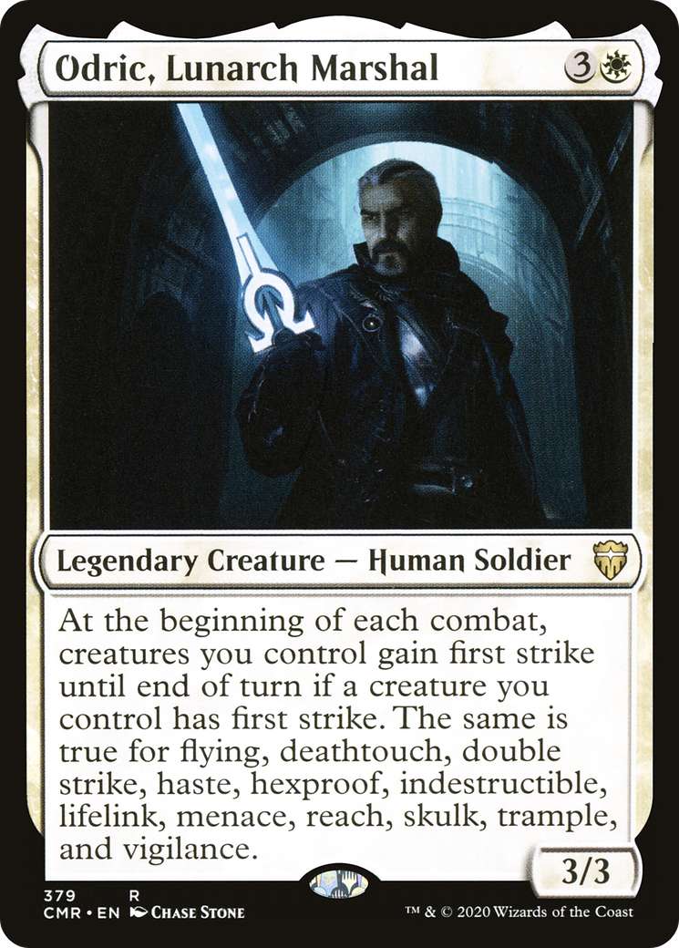 Image of Odric, Lunarch Marshal (CMR-379) - Commander Legends