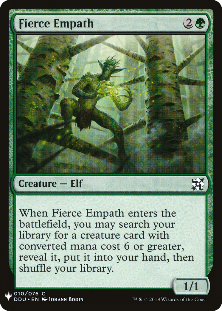 Image of Fierce Empath (LIST-010) - The List