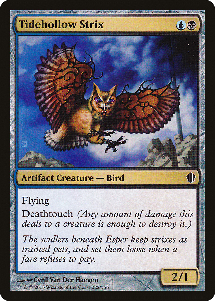Image of Tidehollow Strix (C13-222) - Commander 2013