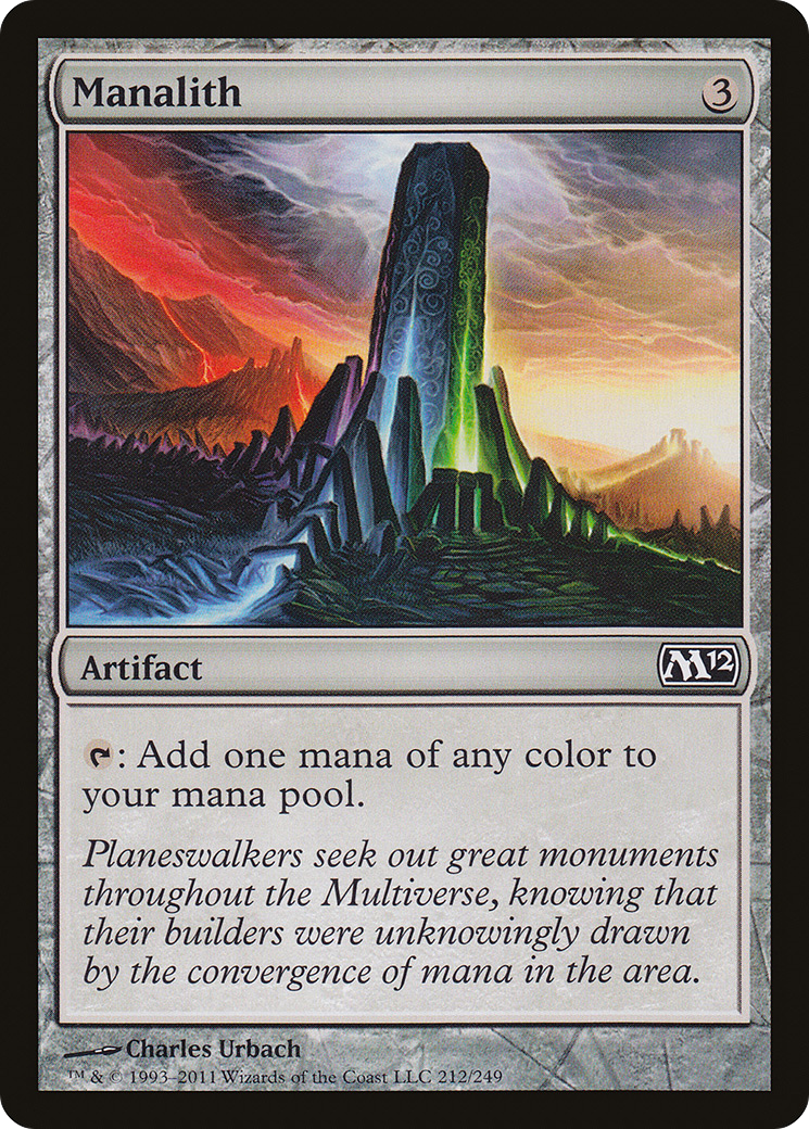 Image of Manalith (M12-212) - Magic 2012 Foil