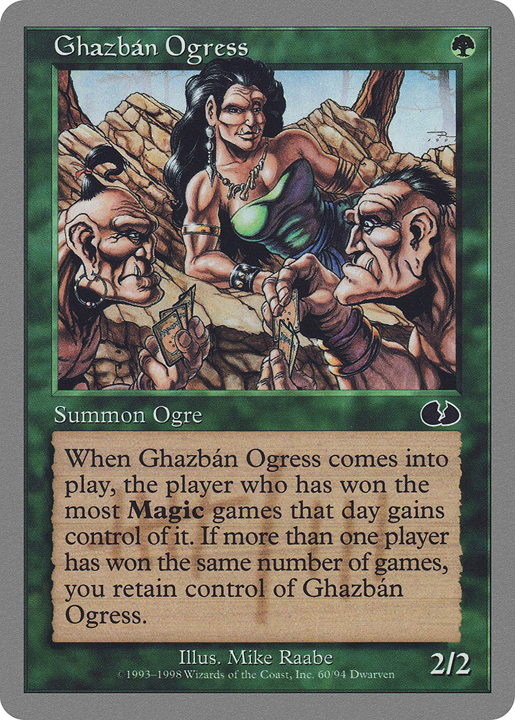 Image of Ghazban Ogress (UGL-060) - Unglued