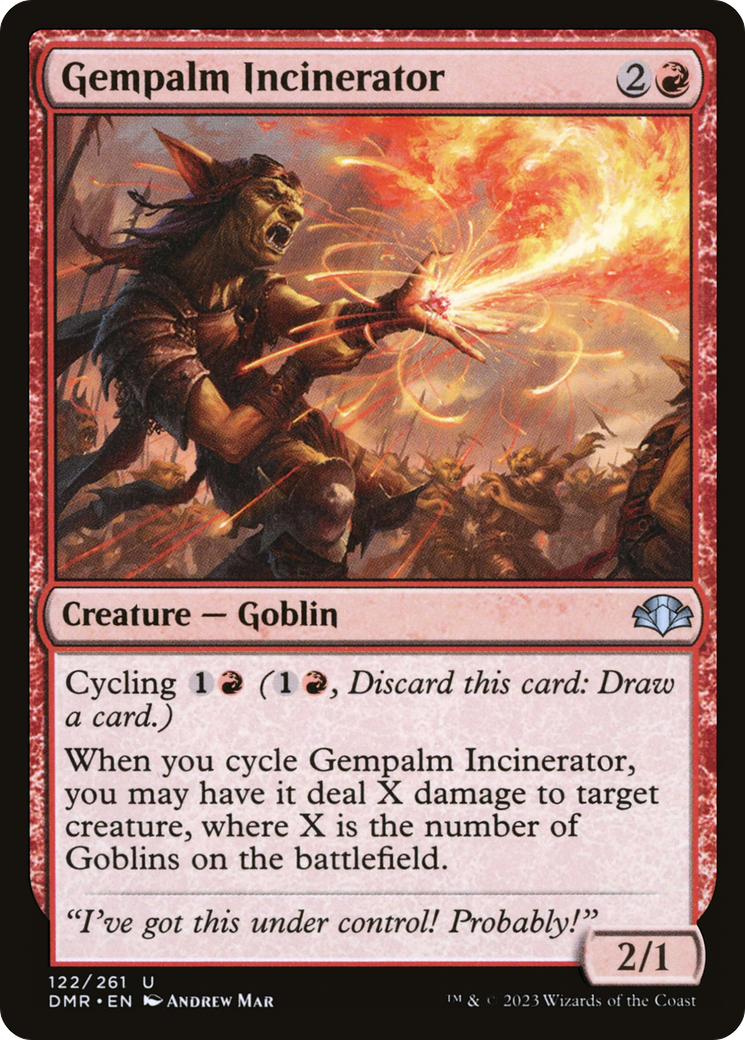 Image of Gempalm Incinerator (DMR-122) - Dominaria Remastered