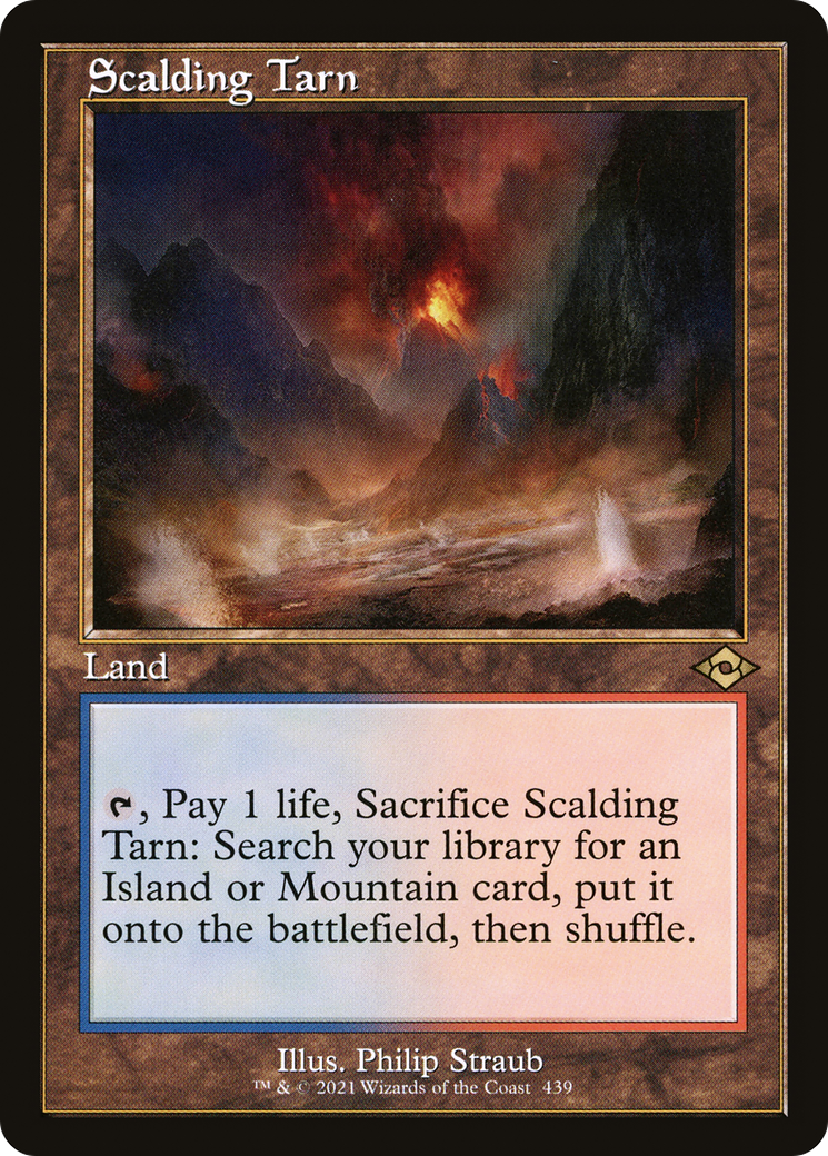 Image of Scalding Tarn (Retro Frame) (MH2-439) - Modern Horizons 2 Foil