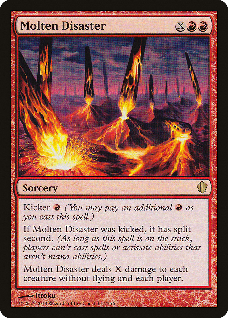 Image of Molten Disaster (C13-117) - Commander 2013