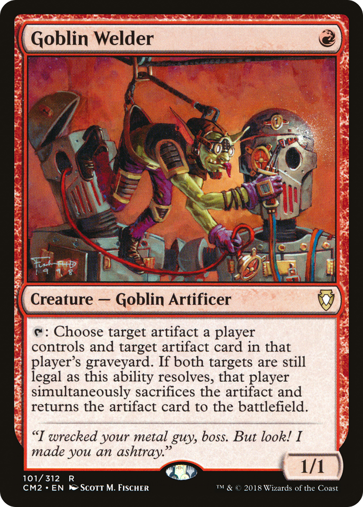 Image of Goblin Welder (CM2-101) - Commander Anthology Volume II