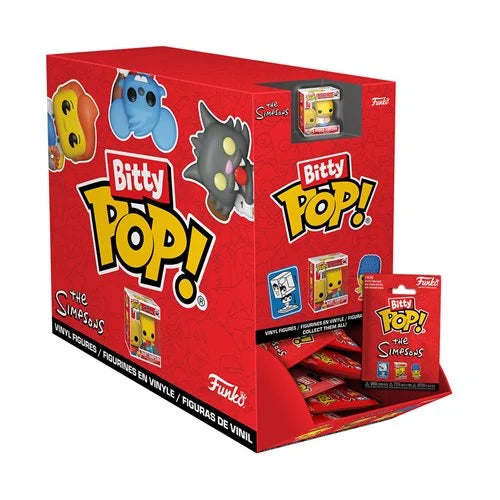 Image of The Simpsons Funko Bitty Pop! Mini-Figure Singles Display Case of 32