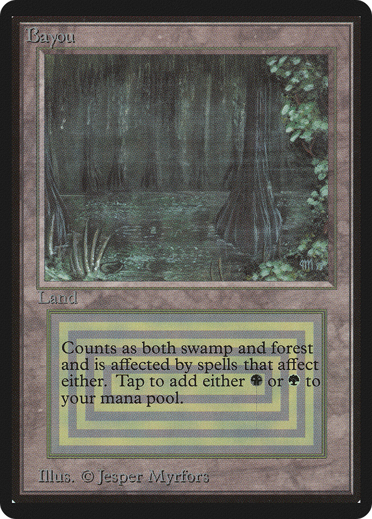 Image of Bayou (LEB-) - Limited Edition Beta