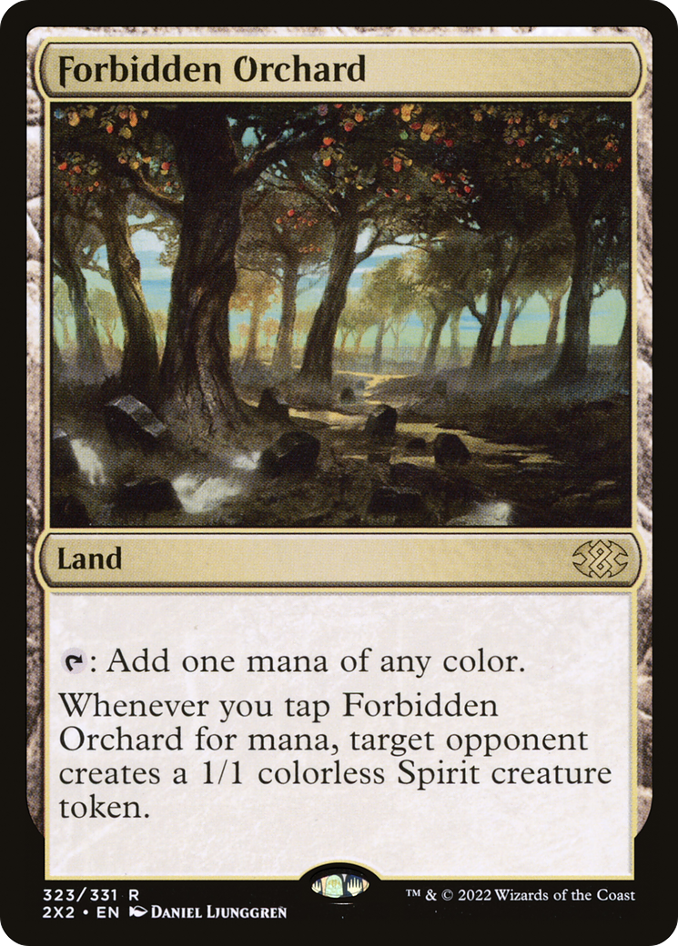 Image of Forbidden Orchard (2X2-323) - Double Masters 2022 Foil