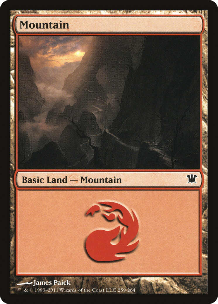 Image of Mountain (259) (ISD-259) - Innistrad