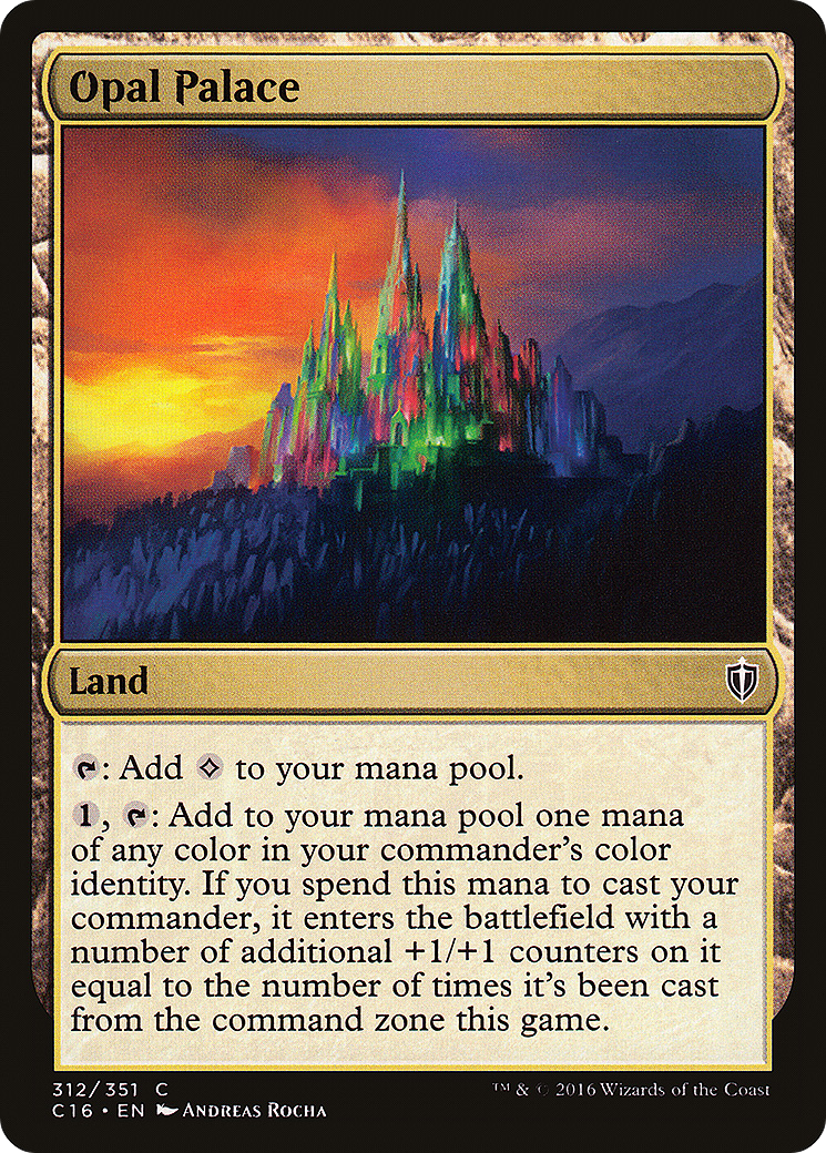 Image of Opal Palace (C16-312) - Commander 2016