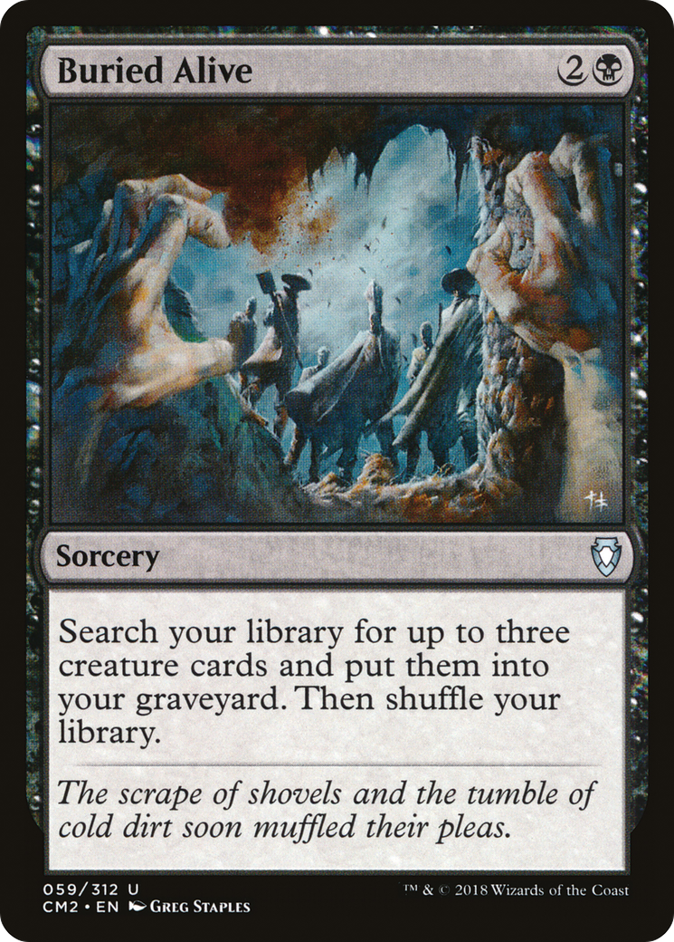 Image of Buried Alive (CM2-059) - Commander Anthology Volume II