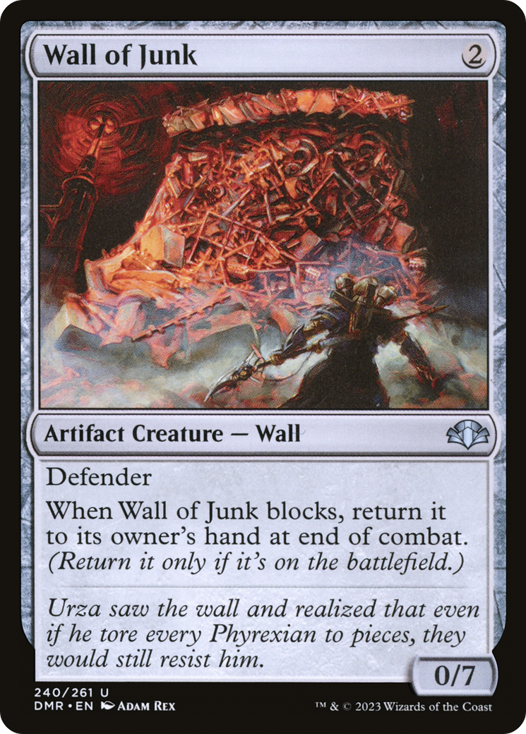 Image of Wall of Junk (DMR-240) - Dominaria Remastered