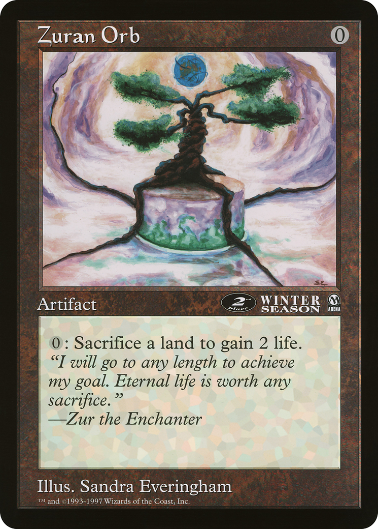 Image of Zuran Orb (OLEP-028) - Oversized League Prizes