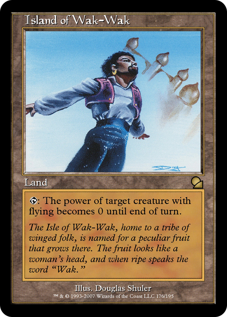 Image of Island of Wak-Wak (ME1-176) - Masters Edition Foil