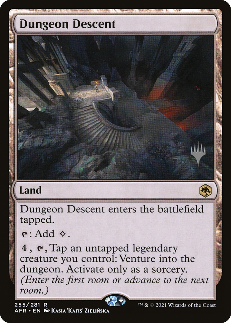 Image of Dungeon Descent (PPAFR-255) - Adventures in the Forgotten Realms Promos