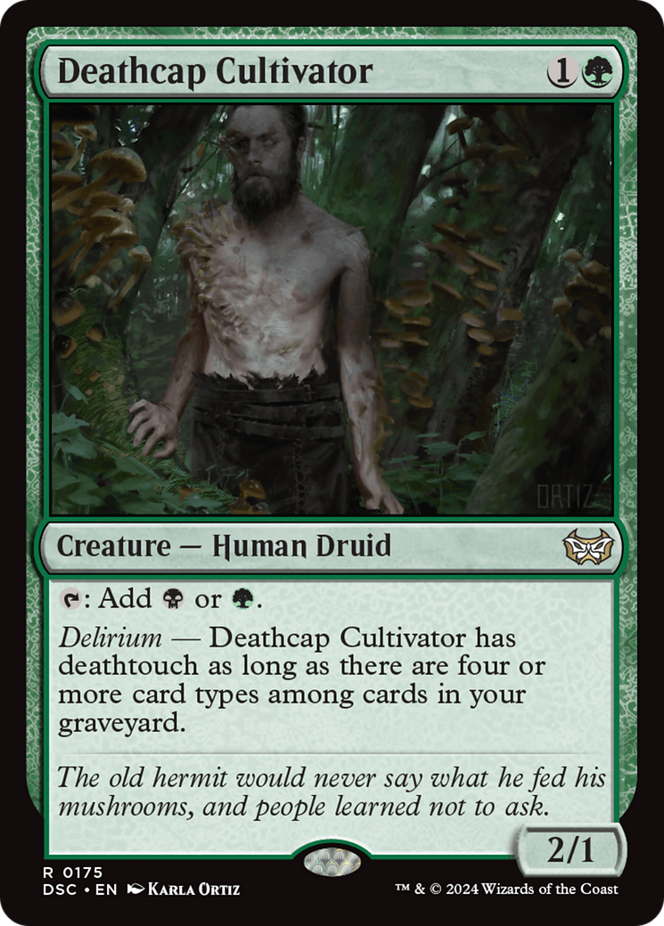Image of Deathcap Cultivator (DSC-175) - Duskmourn: House of Horror Commander