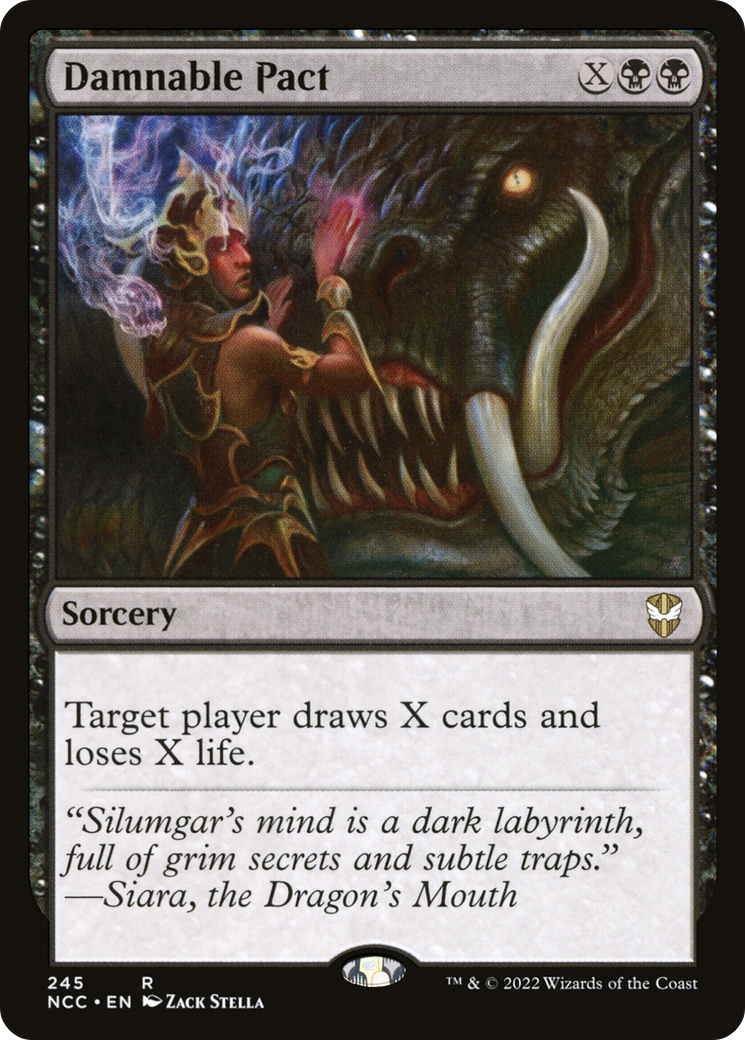 Image of Damnable Pact (NCC-245) - New Capenna Commander