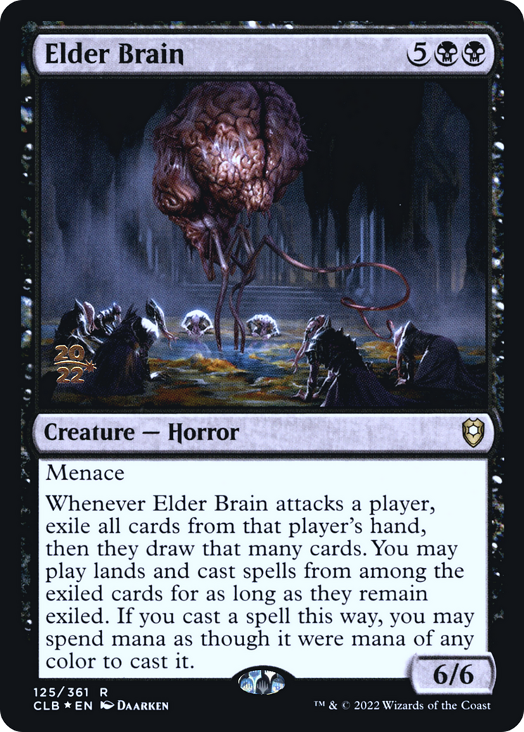 Image of Elder Brain (PRE-125) - Battle for Baldur's Gate Promos Foil