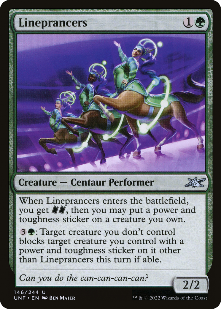 Image of Lineprancers (UNF-146) - Unfinity Foil