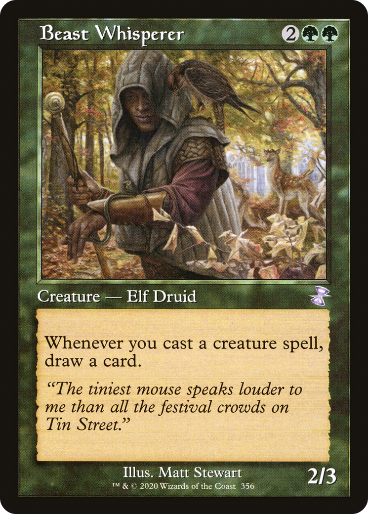 Image of Beast Whisperer (TSR-356) - Time Spiral Remastered Foil