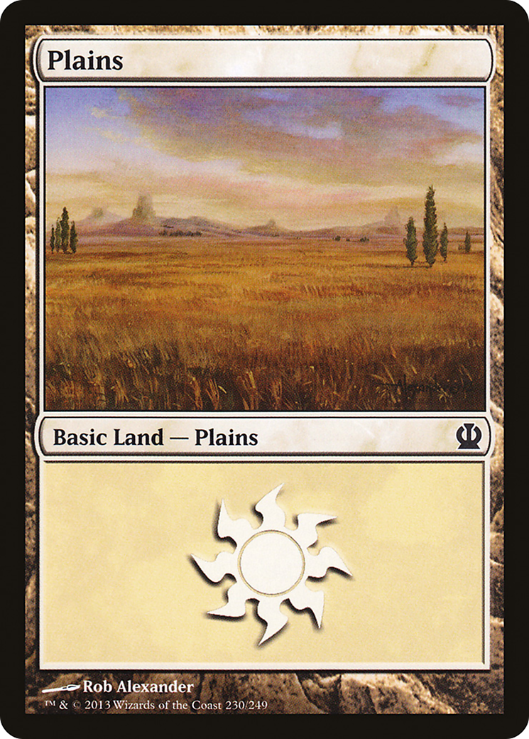 Image of Plains (230) (THS-230) - Theros