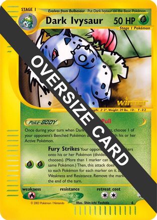 Image of Dark Ivysaur 006  Jumbo Cards - Promo