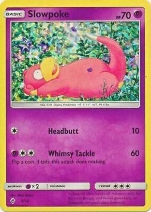 Image of Slowpoke 005/12  - Holofoil McDonalds Promos 2018 - Promo