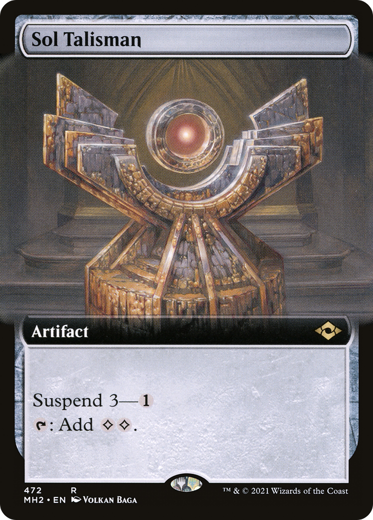 Image of Sol Talisman (Extended Art) (MH2-472) - Modern Horizons 2: (Extended Art)