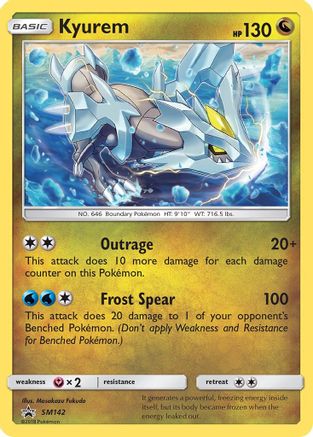 Image of Kyurem SM142  - Holofoil SM Promos - Promo