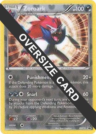 Image of Zoroark BW BW19  - Holofoil Jumbo Cards - Promo