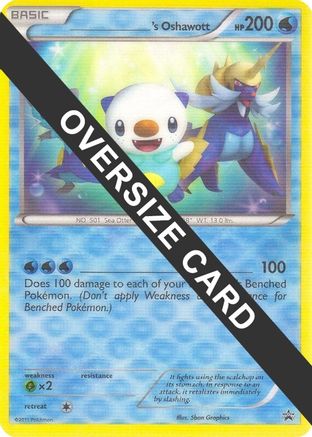 Image of ______'s Oshawott 00N  - Holofoil Jumbo Cards - Promo