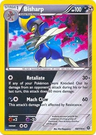 Image of Bisharp 064/114  - Holofoil Miscellaneous Cards & Products - Promo