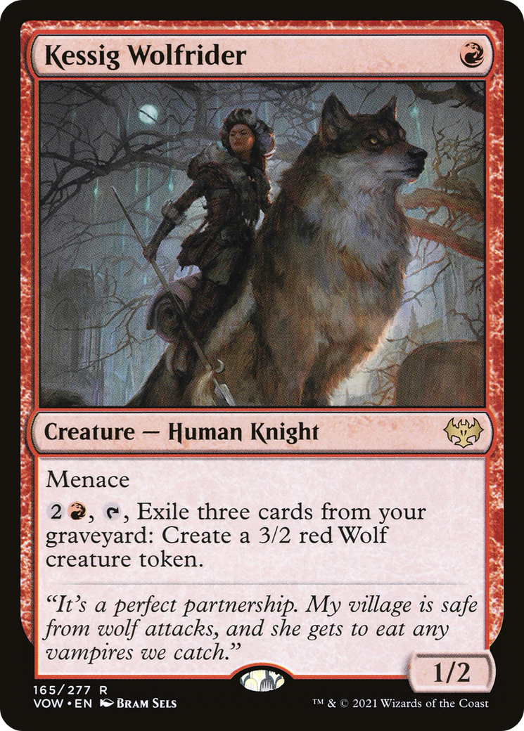 Image of Kessig Wolfrider (VOW-165) - Innistrad: Crimson Vow