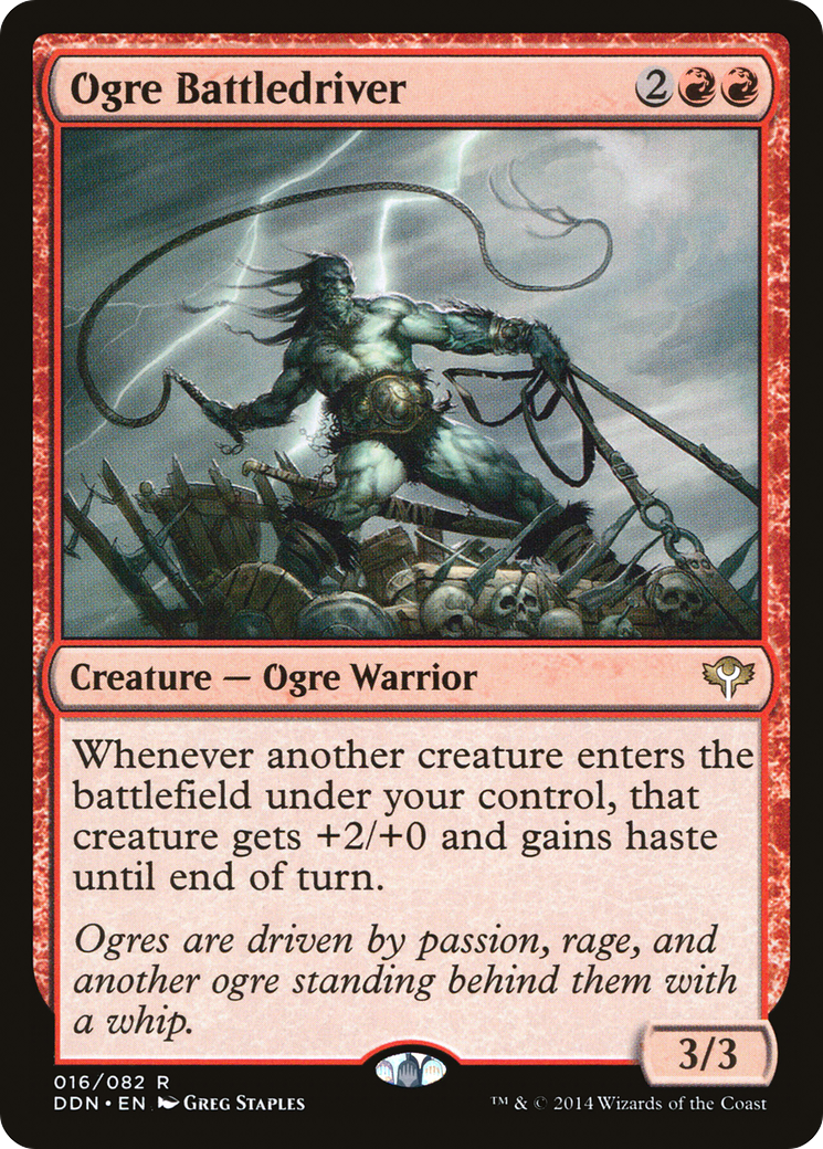 Image of Ogre Battledriver (DDN-016) - Duel Decks: Speed vs. Cunning